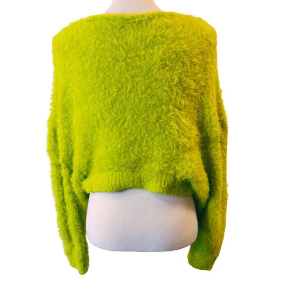 Free People FP One Women’s Green Crilla Sweater Size XS - Picture 2 of 8